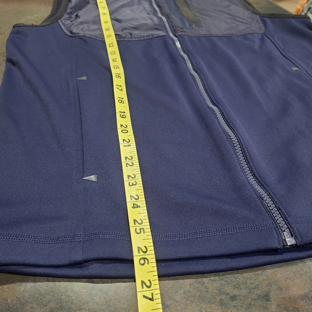 NEW Vineyard Vines Mens Fairhaven Golf Vest Houndstooth Tooth Navy Blue Medium
